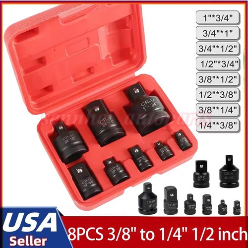 8pc 4 1 - 1/4", 1/2